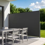Vevor Retractable Side Awning 71" X 118" Patio Privacy Screen Fence Divider Gray. Fixed Price $92.99.
