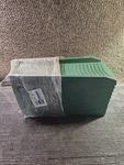 (qty 12) Amerimax 3012-12 Splash Block 2.5" 11.5" W 24" Green Vinyl. Fixed Price $87.20.