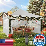 Hoteel 10X10 Pop Up Canopy Tent 4 Sidewalls Easy Commercial Outdoor Wedding. Fixed Price $203.47.