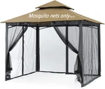 10'X10' Outdoor Pop Up Canopy Party Tent Garden Patio Gazebo W/ Mosquito Netting. Fixed Price $59.99.