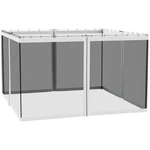 Replacement Mesh Sidewall Netting For 10' X 12' Gazebos Canopy Tents With Zipper. Fixed Price $59.99.