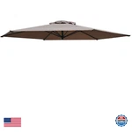 Benefitusa Umbrella Cover Canopy 8.2FT 6 Rib Patio Replacement Top Outdoor-taupe. Fixed Price $62.70.