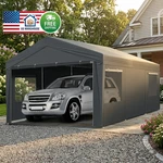 Heavy Duty Canopy Grey Detachable Sidewalls Truck Boat Tent. Fixed Price $266.99.