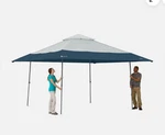 Ozark Trail 14 X Instant Lighted Canopy For Camping - Blue, Gray New. Fixed Price $228.00.