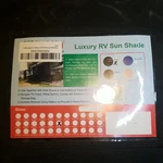 Brand New Shadeidea Rv Sun Screen For Awning 9' X 15' 5'' Black. Fixed Price $100.00.