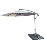 10FT Offset Patio Umbrella With Easy Tilt Adjustment For Pool Deck Garden. Fixed Price $114.75.