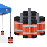 Abccanopy Sandbags For Instant Shelters 140LB Orange. Fixed Price $43.79.