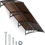 Idzo 40"X120" Uv-protection Door Awning With Aluminum Connector For Weather Shie. Fixed Price $132.99.