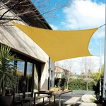 Coolaroo Coolhaven 12X12 Square Shade Sail Sahara Sun Canopy With Hardware Kit. Fixed Price $66.99.