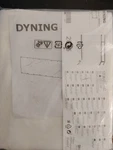 Ikea Dyning White Privacy Screen Polyester Rectangle Uv Protect 1940 99' X 32". Fixed Price $39.99.