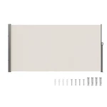 Vevor Retractable Side Awning 71''X 138'' Patio Screen Fence Divider Fencing. Fixed Price $86.90.