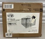 Hampton Bay Netting For 10FT Garden House Gazebo 5SGZ14051010NT New Open Box. Fixed Price $59.99.
