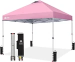 Crown Shades 10X10 Pop Up Canopy, Patented Center Lock One Push New. Fixed Price $168.99.