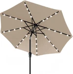 Solar Patio 9FT Lights Tan Abccanopy Durable Umbrellas 32LED. Fixed Price $89.99.