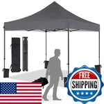 Eesdom 10X10 Pop Up Canopy Wheeled Bag Commercial Portable Tent Easy Set. Fixed Price $201.71.
