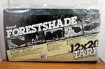New Polytuf Heavy Duty Forestshade 12X20 Ft Green Tarp - Uv/weather/cold Resist.. Fixed Price $39.95.