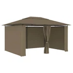 Gazebo Outdoor Canopy Tent Patio Pavilion Sun Shelter With Curtains Vidaxl. Fixed Price $273.99.
