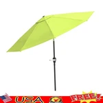 10 Ft Patio Umbrella Auto Tilt Vented Canopy Freestanding Shade For Pool Garden. Fixed Price $76.80.