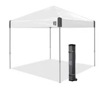 E-z Up Ambassador Instant Pop Canopy Tent, X 10, Roller Bag And 4 Piece. Fixed Price $262.40.