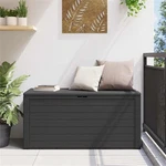 Bowery Hill Contemporary Polypropylene Storage Box In Anthracite. Fixed Price $129.99.