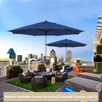 Yescom 13FT Patio Umbrella Replacement Canopy For Market Outdoor Pool Party Navy. Fixed Price $49.90.