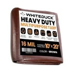 10X20 Tarp 16 Mil Heavy Duty Poly Waterproof Uv Resistant, True To Size,. Fixed Price $69.29.