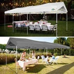 Cobizi 10'X30' Pop Up Canopy Waterproof Carport Commercial Tent With Sidewalls. Fixed Price $250.99.