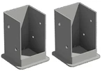 New England Arbors Pergola Bolt Down Bracket Kit VA80205. Fixed Price $91.86.