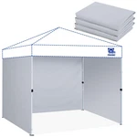 Fanpat 10X10 Instant Canopy Tent Sidewalls Waterproof Uv 3 Piece Gray. Fixed Price $74.22.