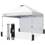 Crown Shades 10X10 Pop Up Canopy With Side Wall Beach Tent One Push S.... Fixed Price $230.04.