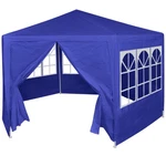 Marquee With Side Walls Blue 6.6'X6.6'. Fixed Price $157.51.