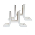 Aleko Wall Mounting Brackets For Retractable Awnings, Lot Of 2 White. Fixed Price $35.00.