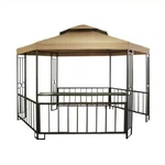 Garden Winds Hampshire Hexagon Gazebo Replacement Canopy Top Cover - Riplock. Fixed Price $243.55.