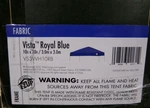 E-z Up Vista Shelter, X Ft, Steel Frame, Royal Blue VS3WH10RB S7. Fixed Price $149.99.