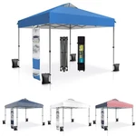 10X10FT Pop Canopy Beach Tent With One Push Setup Outdoor Sun Shade Gazebo. Fixed Price $123.49.