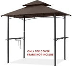 Mastercanopy Grill Gazebo Shelter Replacement Cover Only 8X6 L-GG001PST-F. Fixed Price $34.99.