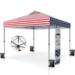 10X10' Commercial Pop Up Canopy Party Tent Folding Waterproof Gazebo Heavy Duty. Fixed Price $123.49.