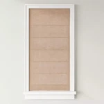 Threshold Light Filtering Cordless Roman Shade Dark Natural 27 X 64 W/ Hardware. Fixed Price $55.25.