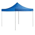Backyard Pro Courtyard Series 10' X Blue Straight Leg Pop-up Canopy Tent. Fixed Price $54.00.