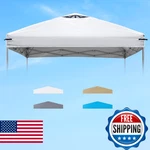 8X8 Canopy Replacement Top Cover With Air Vents For Pop Up Gazebo Tent,. Fixed Price $77.80.