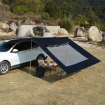10X16 Ft Car Side Awning With Pole Camping Tarp Screen Window Tent F.... Fixed Price $97.16.
