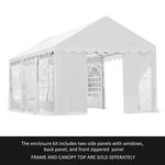 Shelterlogic Enclosure With Windows For Party Tent, 10 Ft. X 20 White. Fixed Price $249.99.