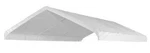 10X30 Heavy Duty Valance Canopy Tarp Carport Cover - White New Water Resistance. Fixed Price $129.00.