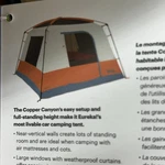Eureka Copper Canyon Lx 6 Person Tent. Fixed Price $199.99.