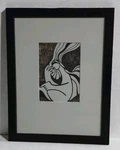 Gloria Nouel-leconte Original Ink Drawings Set Of 2 Praying Woman & Wheat. Fixed Price $1000.00.