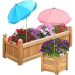 Adjustable Outdoor Umbrellas Sun Shade Garden Plants 26IN Diameter New. Fixed Price $20.94.