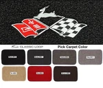 Lloyd Mats Classic Loop Chevrolet Impala Cross Flags 4PC Floor (1958-1971). Fixed Price $180.99.