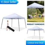 Pop Up Canopy Tent 10X10 Portable Shade Shelter Uv Resistant Waterproof Outdoor. Fixed Price $164.99.