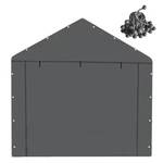 Vanteriam 10X20 Ft Front/back Panel Canopy Entrance With Zippers And El.... Fixed Price $83.15.