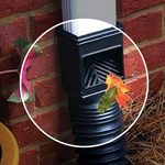 Invisaflow 4400 Black Plastic Flex Grate Downspout Filter 15 8 H In.. Fixed Price $17.87.